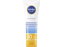 NIVEA SUN Mattierender Gesichtsschutz LF30