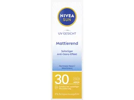 NIVEA SUN mattierende Sonnencreme LSF30