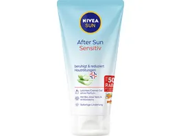 NIVEA SUN After Sun Sensitiv SOS be ruhigt und reduziert Hautroetungen