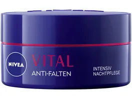 NIVEA VITAL Anti Falten Intensiv Nachtpflege fuer Reife Haut 50ml