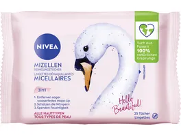 NIVEA Mizellen Reinigungstuecher 3in1 25 Tuecher Limited Edition Pfau