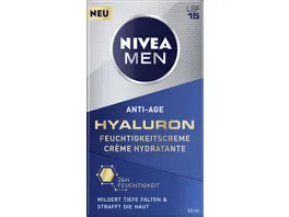 Nivea Men Anti Age Hyaluron Feuchtigkeitscreme SPF15