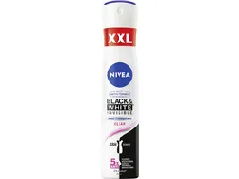 NIVEA Deo Spray Black White Invisible Clear Anti Transpirant