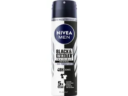 NIVEA MEN Deo Spray Black White Invisible Original Anti Trp