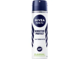 NIVEA MEN Deo Spray Sensitive Prote ct Anti Transpirant