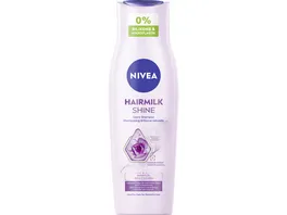 NIVEA Haarmilch Natuerlicher Glanz Shampoo mit Mandelmilch