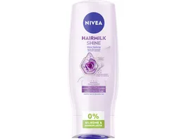 NIVEA Haarmilch Natuerlicher Glanz Spuelung mit Mandelmilch