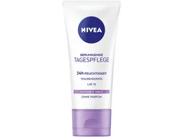 NIVEA Beruhigende Tagespflege 24h Feuchtigkeit Sensible Haut LSF15