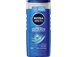 NIVEA MEN Duschgel Fresh Ocean 24H Fresh Effect 250 ml