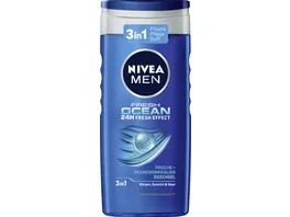 NIVEA MEN Duschgel Fresh Ocean 24H Fresh Effect 250 ml