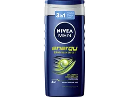 NIVEA MEN Duschgel energy 24H fresh effect 3 in 1