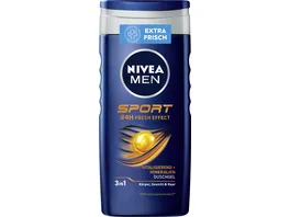 NIVEA MEN Duschgel Sport 24H fresh effect 3 in 1