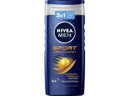 NIVEA MEN Duschgel Sport 24H fresh effect 3 in 1