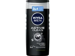NIVEA MEN Duschgel Active Clean 3 in 1