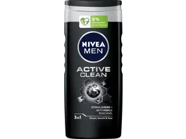 NIVEA MEN Duschgel Active Clean 3 in 1