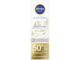 NIVEA SUN UV Gesicht Experte Anti Pigmentflecken Sonnenschutz LF50