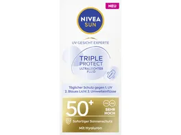 NIVEA SUN UV Face Triple Protect LF 50 40ML