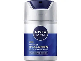 NIVEA MEN Anti Age Hyaluron Feuchtigkeitscreme SPF15