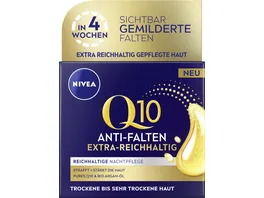 NIVEA Q10 Anti Falten Extra Reichhaltige Nachtpflege 50ml