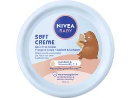 Nivea Baby Soft Creme Gesicht Koerper