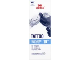 Skin Sories Tattoo Daily Lotion Farberhalt LSF 10