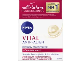 NIVEA VITAL Anti Falten Intensiv Tagespflege fuer Reife Haut 50ml