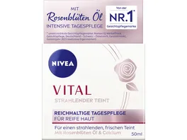NIVEA Vital Strahlender Teint Reichhaltige Tagespflege Reife Haut