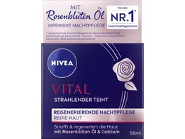 NIVEA VITAL strahlender Teint regenerierende Nachtpflege