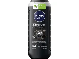 NIVEA MEN Duschgel Active Clean 3 in 1