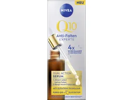 Nivea Dual Action Serum Q10 Anti Falten Experte