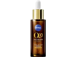 Nivea Dual Action Serum Q10 Anti Falten Experte