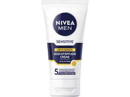 NIVEA MEN Sensitive Gesichtspflege Creme LSF 15
