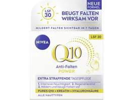 NIVEA Q10 Anti Falten Power Straffende Tagespflege LSF30