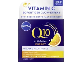 NIVEA Q10 Energy Anti Falten Regenerierende Nachtpflege