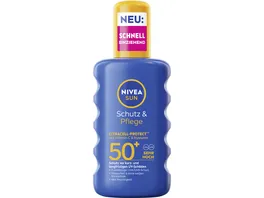 NIVEA SUN Sonnenspray Schutz Pflege LSF50