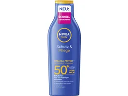 NIVEA SUN Sonnenmilch Schutz Pflege LSF50