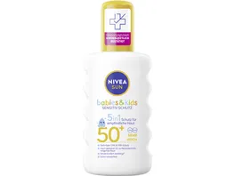 NIVEA SUN Kids Schutz Sensitiv Sonnenspray Lsf 50