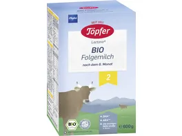 Toepfer Bio Folgemilch 2
