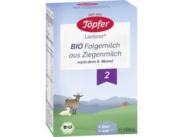 Toepfer Bio Folgemilch aus Ziegenmilch 2