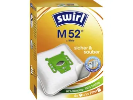 Swirl M 52 Staubsaugerbeutel EcoPor