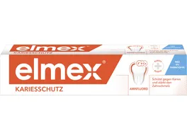 elmex Zahnpasta Kariesschutz medizinische Zahnreinigung fuer hochwirksamen Kariesschutz