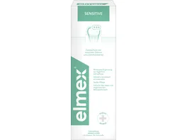 elmex Mundspuelung Sensitive Extraschutz vor schmerzempfindlichen Zaehnen und Zahnhalskaries