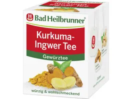 Bad Heilbrunner Kurkuma Ingwer Tee Gewuerztee