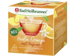 Bad Heilbrunner Heisse Orange mit Ingwer