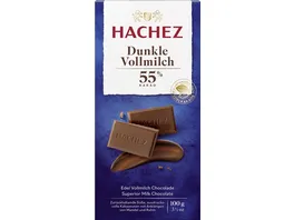 Hachez Dunkle Vollmilch Schokolade 55 Kakaoanteil