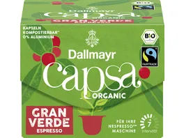 Dallmayr Capsa Kaffeekapseln Gran Verde Espresso