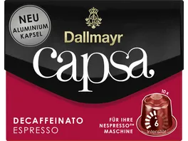 Dallmayr Capsa Kaffeekapseln Espresso Decaffeinato