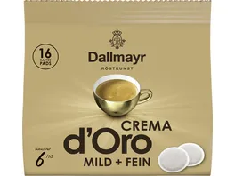 Dallmayr Crema d Oro mild fein Kaffeepads