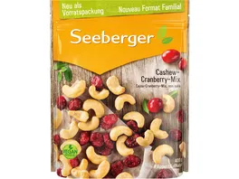Seeberger Cashew Cranberry Mix