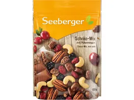 Seeberger Schoko Mix mit Pekannuessen